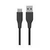 eSTUFF ES605180-BULK USB-kaapeli USB 2.0 1 m USB C USB A musta