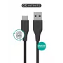 eSTUFF ES605280-BULK USB-kaapeli USB 2.0 2 m USB C musta