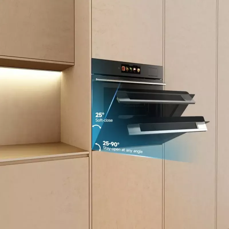 Kalusteisiin asennettava uuni Dreame OZ60 Pro Combi — 81 L, 60 cm, musta, energialuokka A++