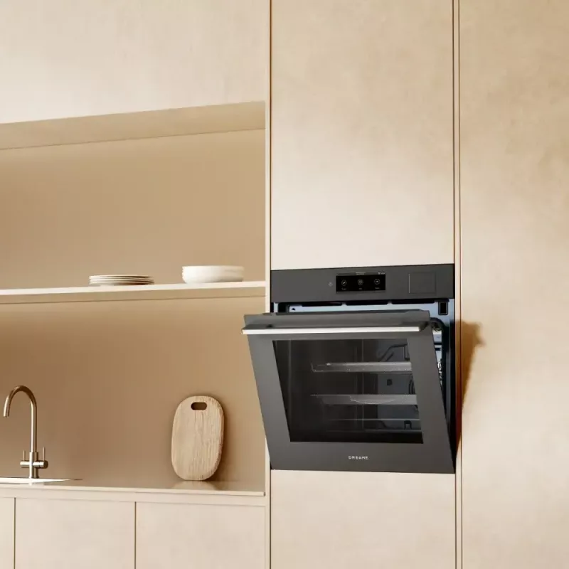 Kalusteisiin asennettava uuni Dreame OZ60 Pro Combi — 81 L, 60 cm, musta, energialuokka A++