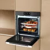 Kalusteisiin asennettava uuni Dreame OZ60 Pro Combi — 81 L, 60 cm, musta, energialuokka A++