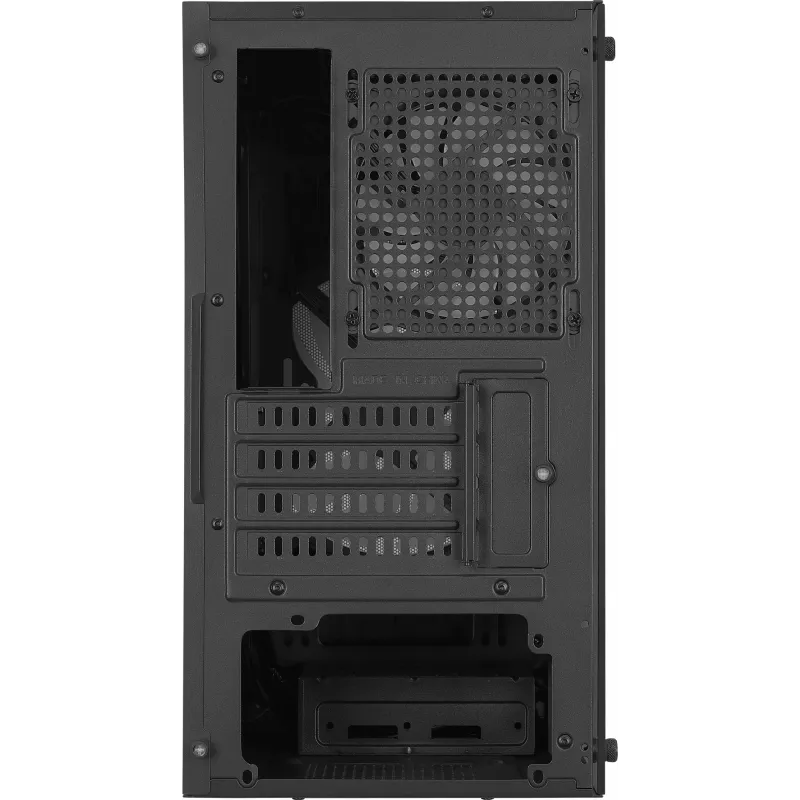 PC-kotelo Aerocool Atomic Lite Mini Tower musta