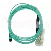 Glasfaserkabel BlueOptics MTP-4LC-M10M 10 m OM3 MTP–4×LC täysduplex