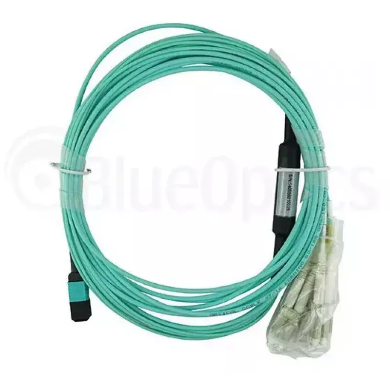 Glasfaserkabel BlueOptics MTP-4LC-M10M 10 m OM3 MTP–4×LC täysduplex