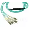 Glasfaserkabel BlueOptics MTP-4LC-M10M 10 m OM3 MTP–4×LC täysduplex