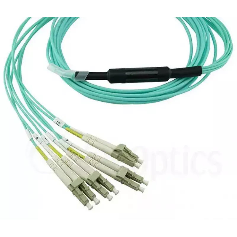 Glasfaserkabel BlueOptics MTP-4LC-M10M 10 m OM3 MTP–4×LC täysduplex