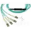 Glasfaserkabel BlueOptics MTP-4LC-M10M 10 m OM3 MTP–4×LC täysduplex