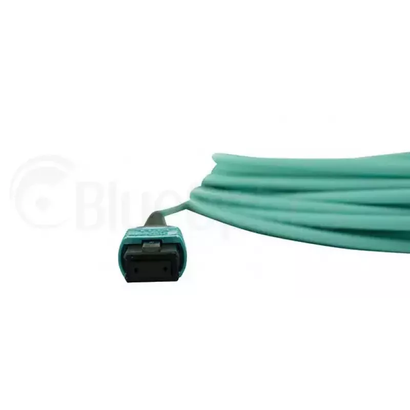 Glasfaserkabel BlueOptics OCTCABLE10M-SR 10 m OM3 MPO–4×LC aqua