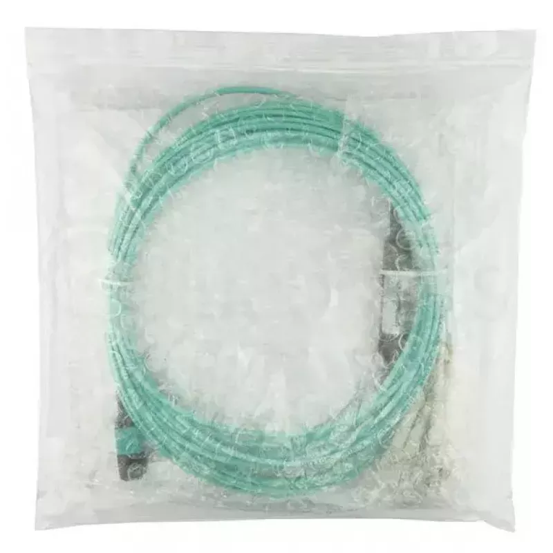 Glasfaserkabel BlueOptics OCTCABLE10M-SR 10 m OM3 MPO–4×LC aqua