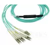 Glasfaserkabel BlueOptics OCTCABLE10M-SR 10 m OM3 MPO–4×LC aqua