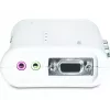 KVM-kytkin Trendnet TK-409K USB VGA 2048x1536 1,6 m johdollinen sininen