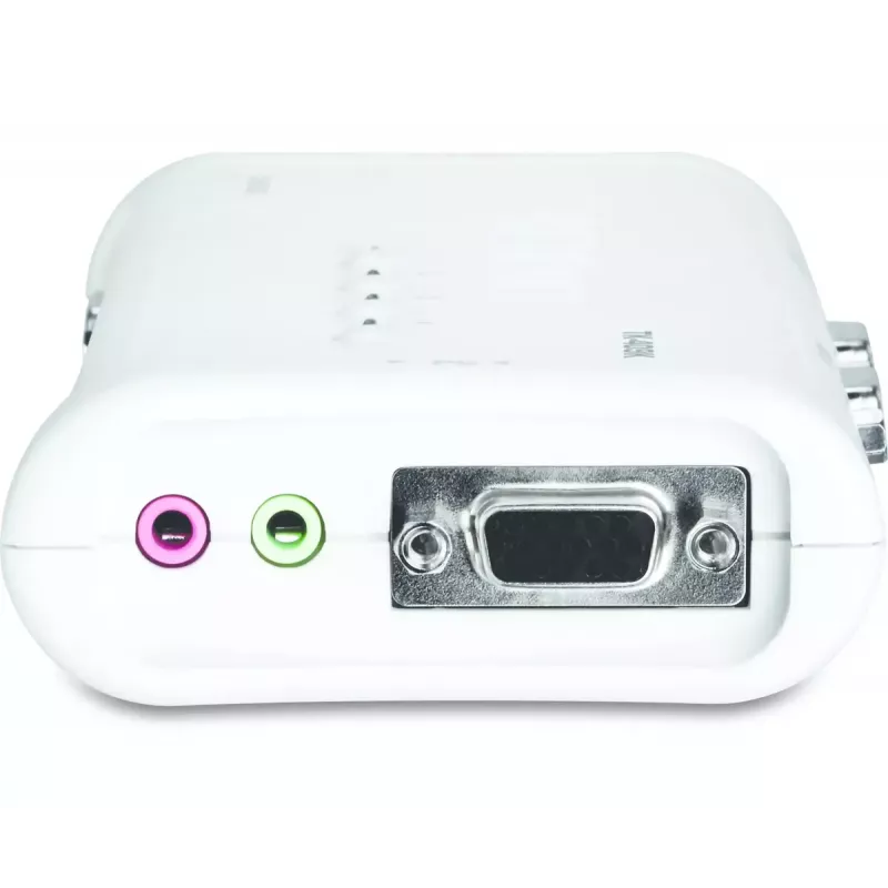KVM-kytkin Trendnet TK-409K USB VGA 2048x1536 1,6 m johdollinen sininen