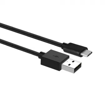 ACT USB 3.2 Gen1 lataus-/datakaapeli A-uros - C-uros 1 metri, nylon