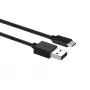 ACT USB 3.2 Gen1 lataus-/datakaapeli A-uros - C-uros 1 metri, nylon