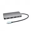 i-tec Metal USB-C Nano -telakka HDMI/VGA ja LAN + yleislaturi 77 W