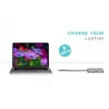 i-tec Metal USB-C Nano -telakka HDMI/VGA ja LAN + yleislaturi 77 W