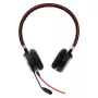Jabra EVOLVE 40 UC stereo, johdollinen, toimisto/callcenter, 171 g, headset, musta