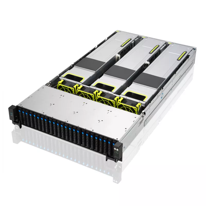 ASUS RS720-E11-RS24U Intel C741 rack (2U) musta, hopea