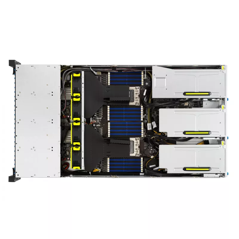 ASUS RS720-E11-RS24U Intel C741 rack (2U) musta, hopea
