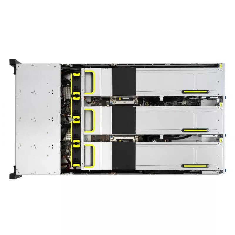 ASUS RS720-E11-RS24U Intel C741 rack (2U) musta, hopea