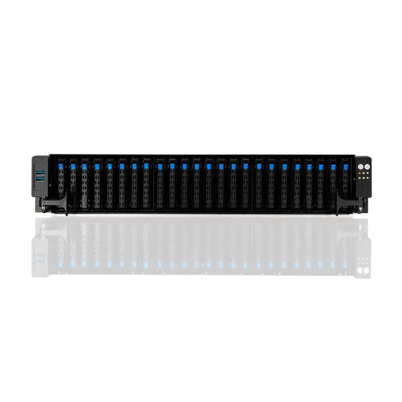 ASUS RS720-E11-RS24U Intel C741 rack (2U) musta, hopea