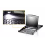 ATEN CL5708M KVM-kytkin räkkiasennus musta