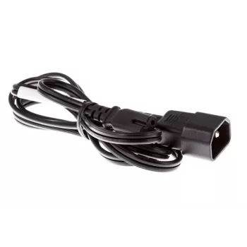 Zebra CS-CC6-IEC virtajohto musta 0,5 m C7-liitin C14-liitin