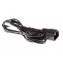 Zebra CS-CC6-IEC virtajohto musta 0,5 m C7-liitin C14-liitin