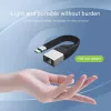 Techly ICOC USBC-RJ45 verkkokaapeli musta 0,144 m
