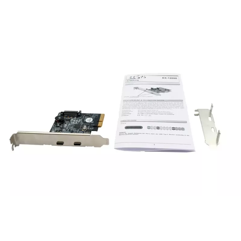 Sisäinen USB 3.2 Gen 2 -adapteri EXSYS EX-12000