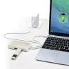 USB Type-C -multisovitin j5create JCA374-N johdollinen 60W 4K