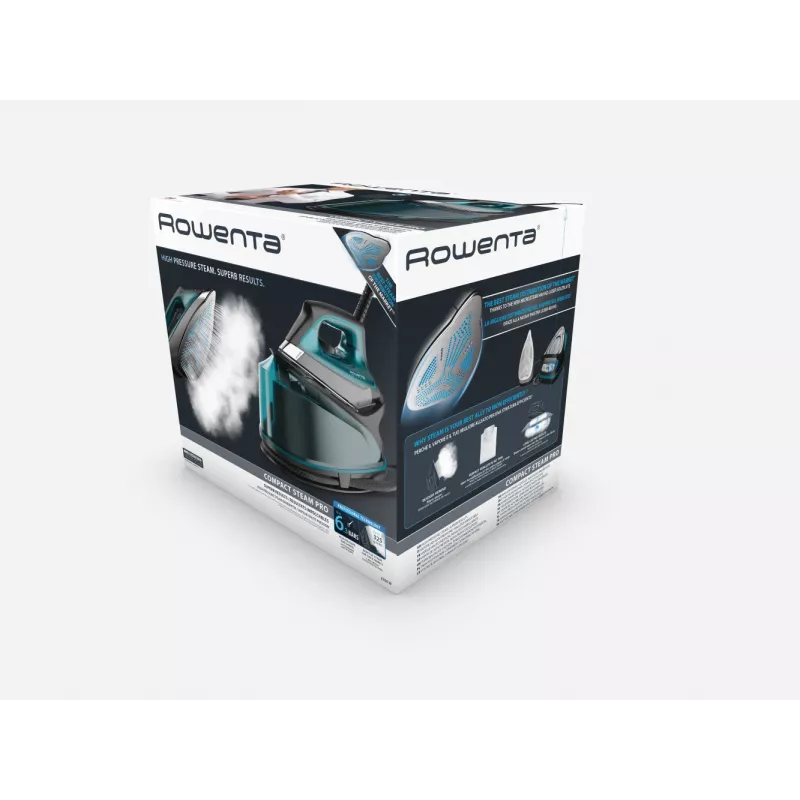 Rowenta DG7623 2 200 W 1,1 L Microsteam 400 HD laser-silityspohja musta, sininen