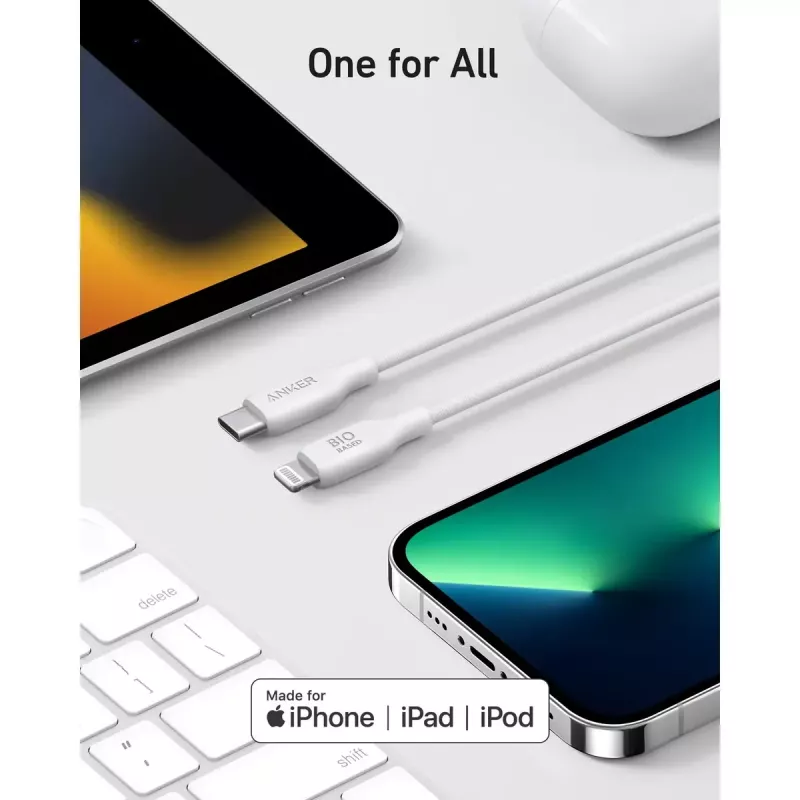 Kaapeli Anker 541 1,8 m Lightning USB-C 54,4 g