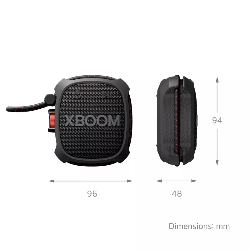 LG XBOOM Go XG2T mono kannettava kaiutin musta 5 W