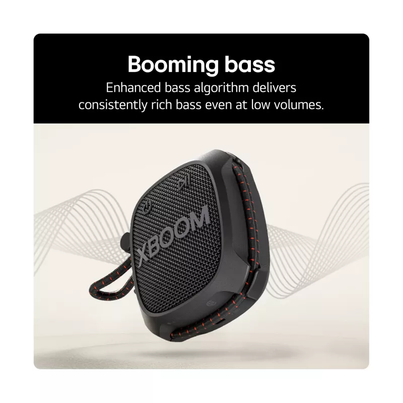 LG XBOOM Go XG2T mono kannettava kaiutin musta 5 W