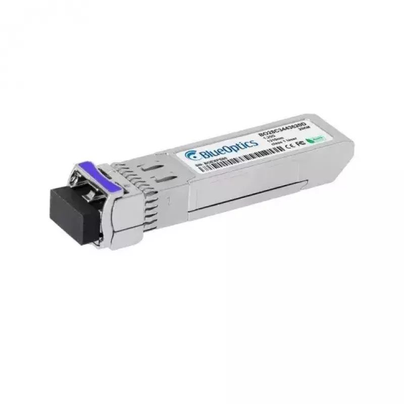 Kuitu-SFP-lähetin-vastaanotin BlueOptics 02310TEE-BO, cSFP-liitäntä, 1250 Mbit/s, hopea