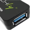Techly ICUR30200G USB-kaapeli USB 3.2 Gen 1 (3.1 Gen 1) 20 m USB A musta