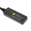 Techly ICUR30200G USB-kaapeli USB 3.2 Gen 1 (3.1 Gen 1) 20 m USB A musta