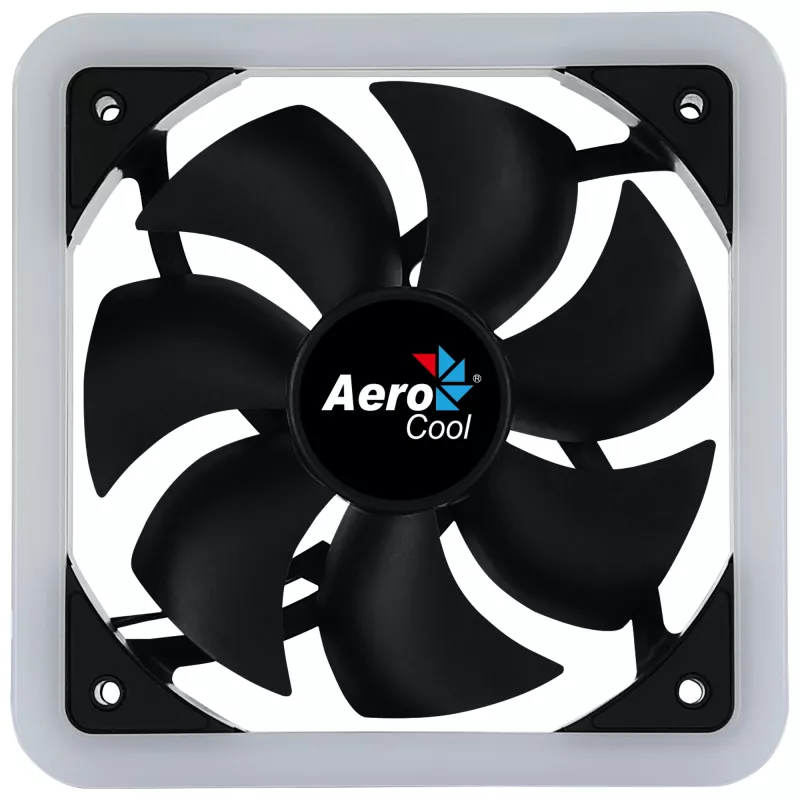 Aerocool Edge 14 tietokonekotelon tuuletin 14 cm musta