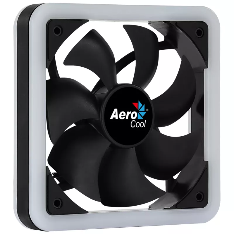 Aerocool Edge 14 tietokonekotelon tuuletin 14 cm musta