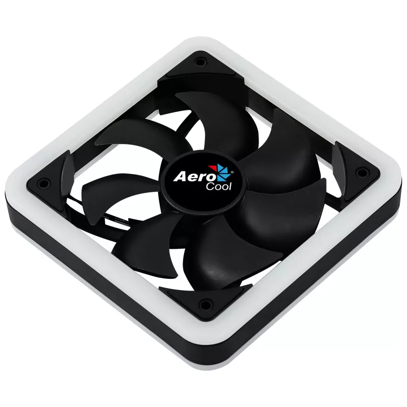Aerocool Edge 14 tietokonekotelon tuuletin 14 cm musta