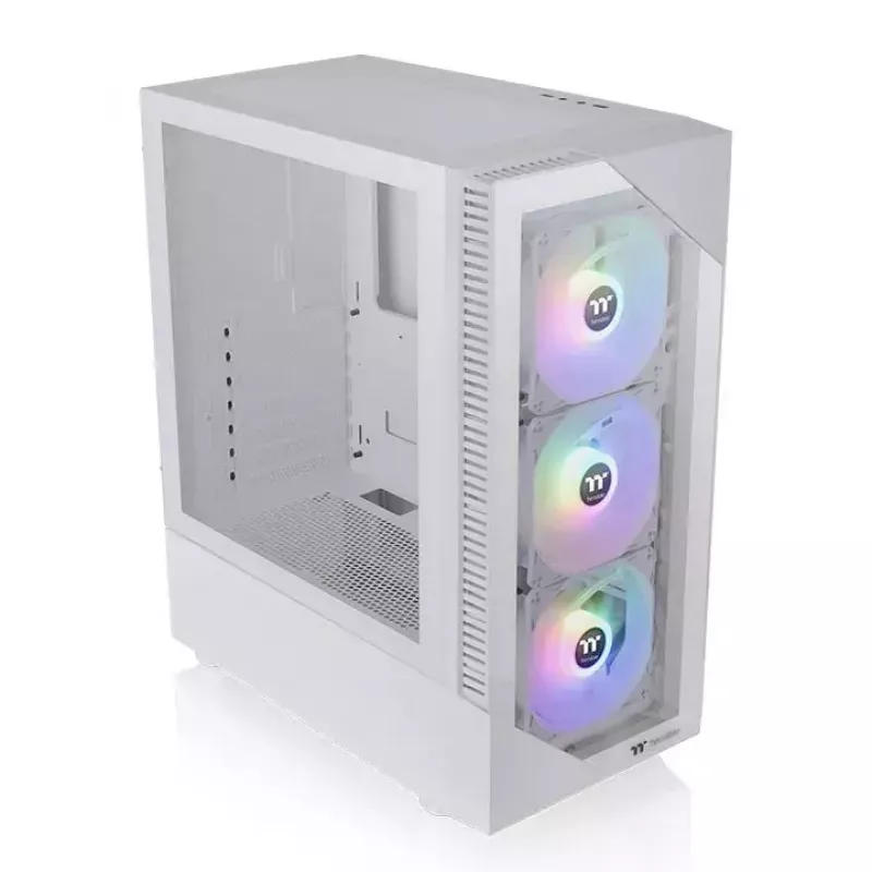 PC-kotelo Thermaltake View 200 TG Snow ARGB Midi Tower valkoinen