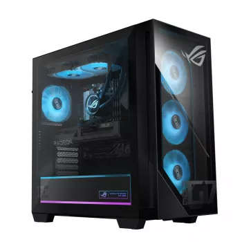 ASUS ROG G700 GM700TZ-R8700F092W AMD Ryzen™ 7 8700F 32 GB DDR5-SDRAM 2 TB SSD NVIDIA GeForce RTX 5070 Ti Windows 11 Home Tower-PC musta