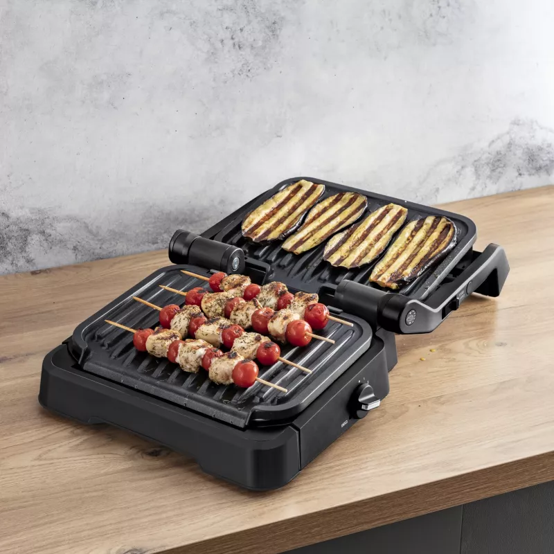 Kontaktigrilli Tefal OptiGrill 2in1 GC7728 2100W musta