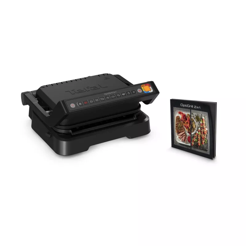 Kontaktigrilli Tefal OptiGrill 2in1 GC7728 2100W musta
