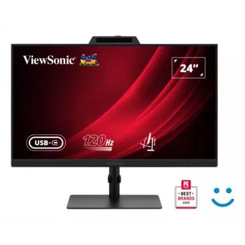 Viewsonic VG2441V videoneuvottelunäyttö 61 cm (24 inch) LED 1920 x 1080 pikseliä Full HD