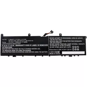 Akku CoreParts ThinkPad P1 01YU911-CP Lenovo