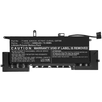 CoreParts MBXDE-BA0204 kannettavan tietokoneen varaosa-akku