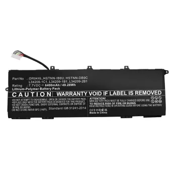 CoreParts MBXHP-BA0301 kannettavan akku HP:lle, 7,6V, 6600mAh, 50,16Wh