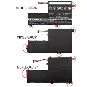 CoreParts MBXLE-BA0127 kannettavan tietokoneen varaosa-akku